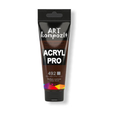 Краска акриловая Art Kompozit 75 мл Умбра жженая 492